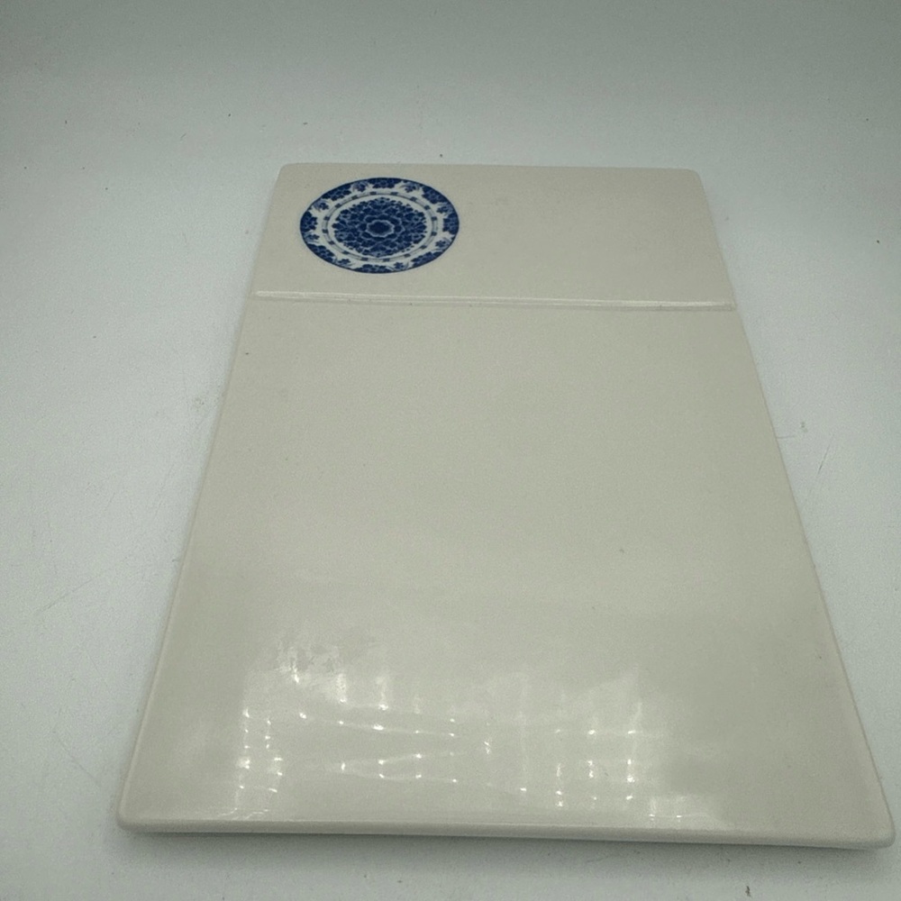 The Modern Royal Delft Blue D1653 Versatile Dip Sushi Cheese Tile plate